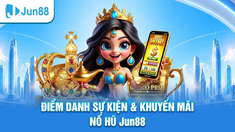 Điểm danh sự kiện & khuyến mãi nổ hũ Jun88